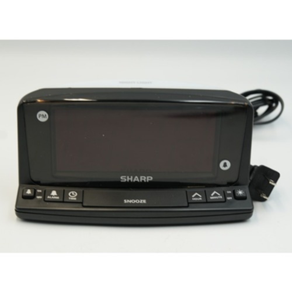 Digital Alarm Clock with Keyboard Style Controls, Battery‎ Back-Up, Easy to Use